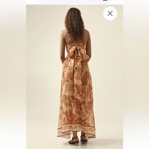 h&m brown crochet dress Claudia Crochet Midi Dress CHOCOLATE BROWN / XS main image 1